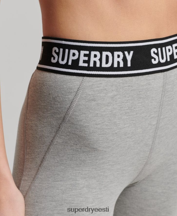 Superdry naised iseseisvad teibiga säärised B2LT46585 Riietus hall