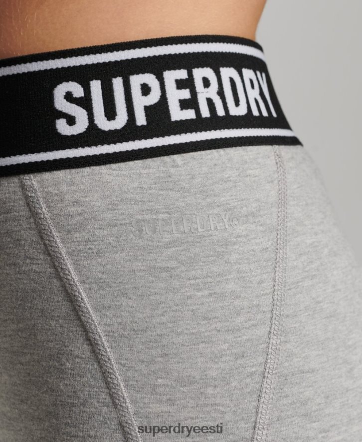 Superdry naised iseseisvad teibiga säärised B2LT46585 Riietus hall