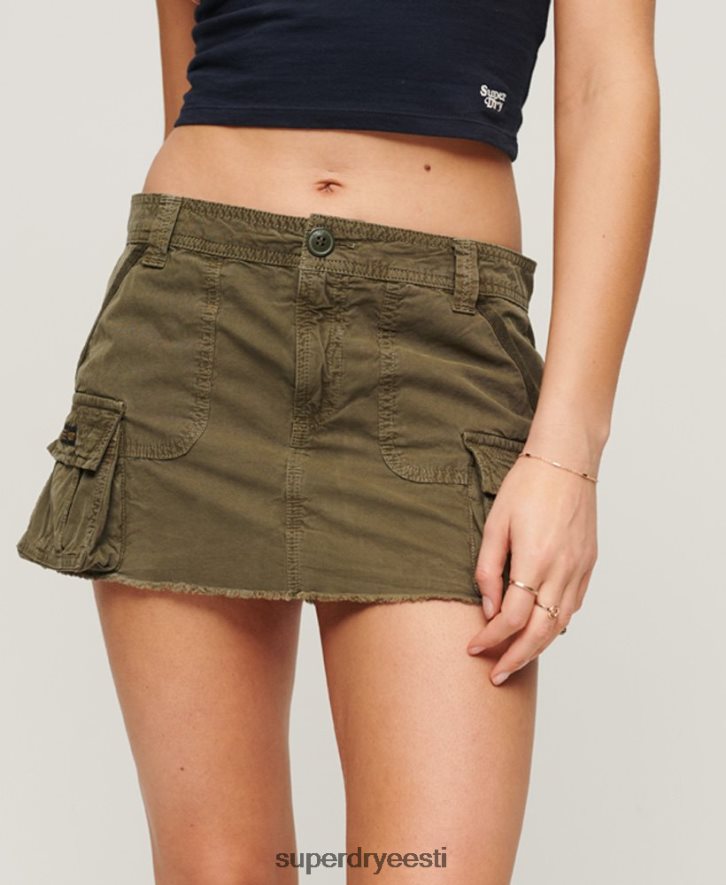 Superdry naised tarbevarju seelik B2LT44118 Riietus roheline