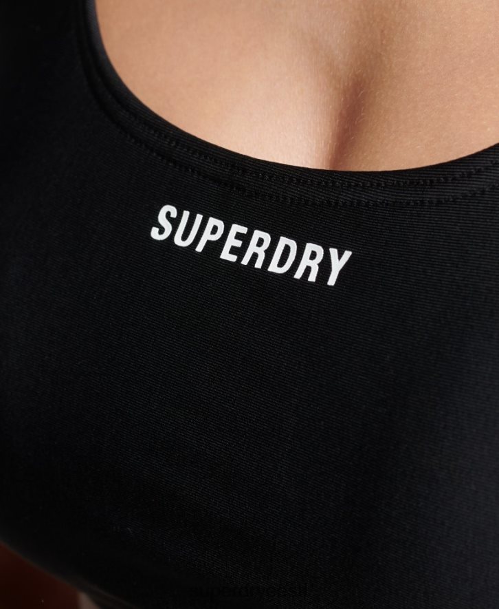 Superdry naised hädavajalik bikiinitop B2LT43245 Riietus must