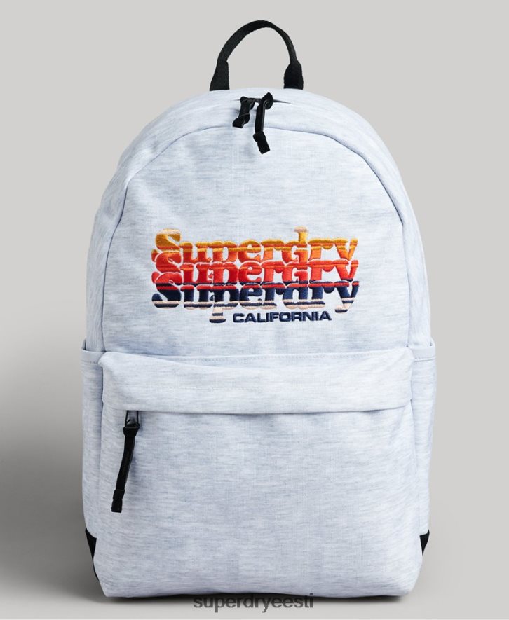 Superdry naised graafiline montana seljakott B2LT41596 tarvikud helehall