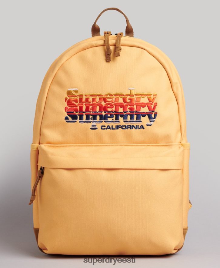 Superdry naised graafiline montana seljakott B2LT41602 tarvikud kollane