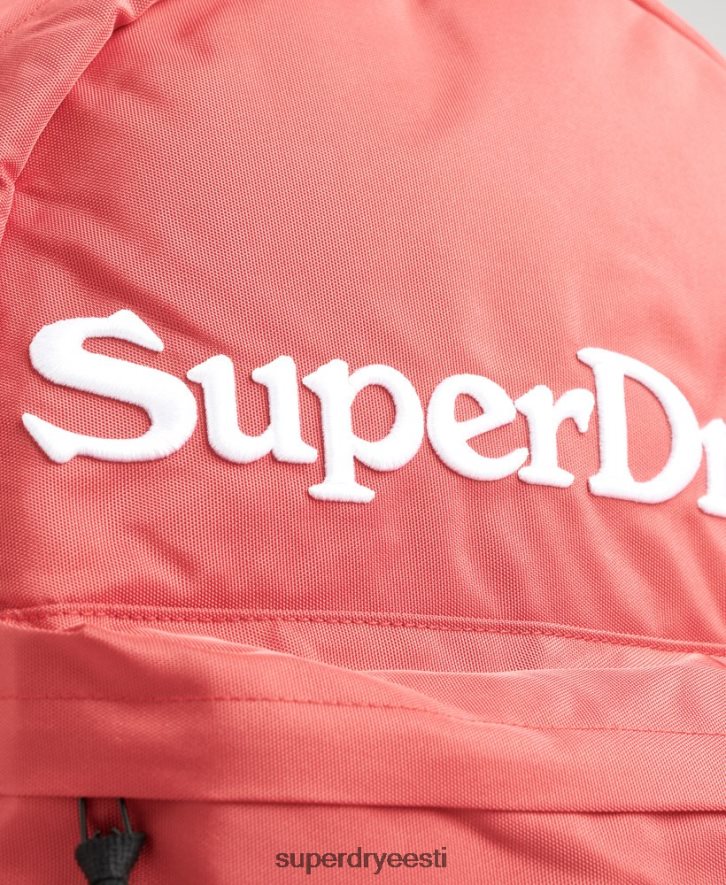 Superdry naised graafiline montana seljakott B2LT41737 tarvikud punane