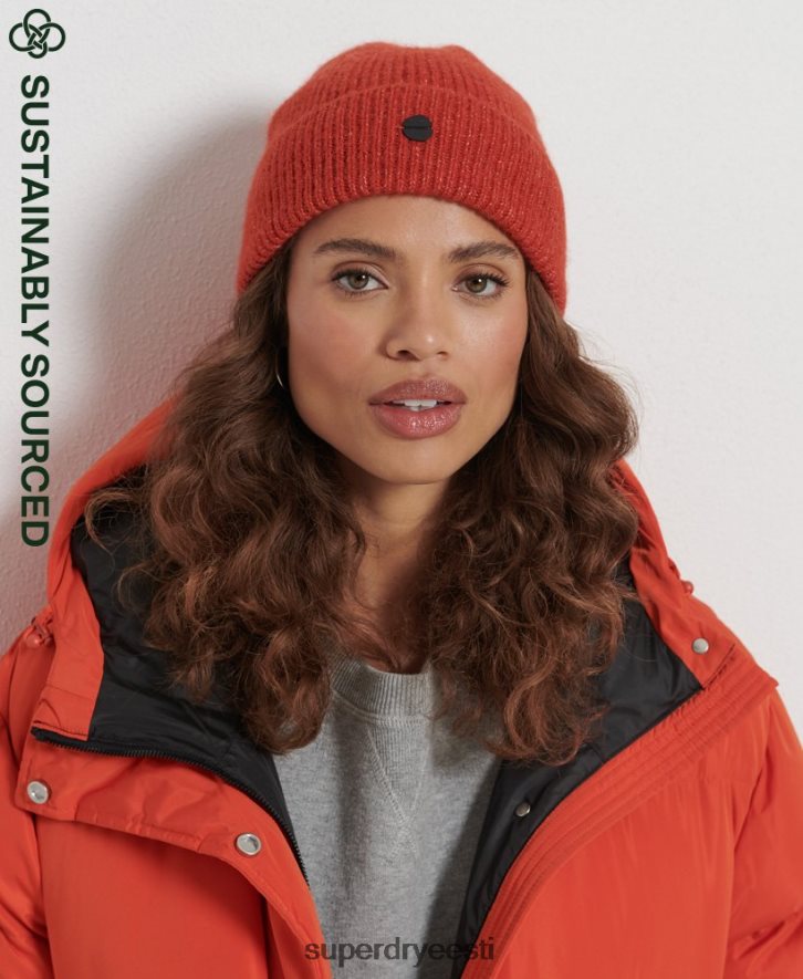 Superdry naised luksuslik nokamüts B2LT46608 tarvikud punane