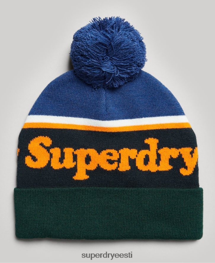 Superdry naised oluline logoga nokamüts B2LT44234 tarvikud merevägi