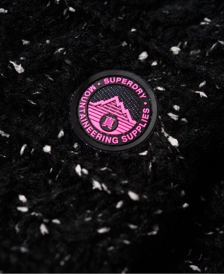 Superdry naised gracie kaabel snood B2LT44334 tarvikud must