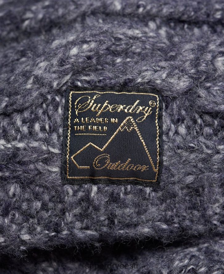 Superdry naised tweed kaabel snood B2LT44302 tarvikud merevägi